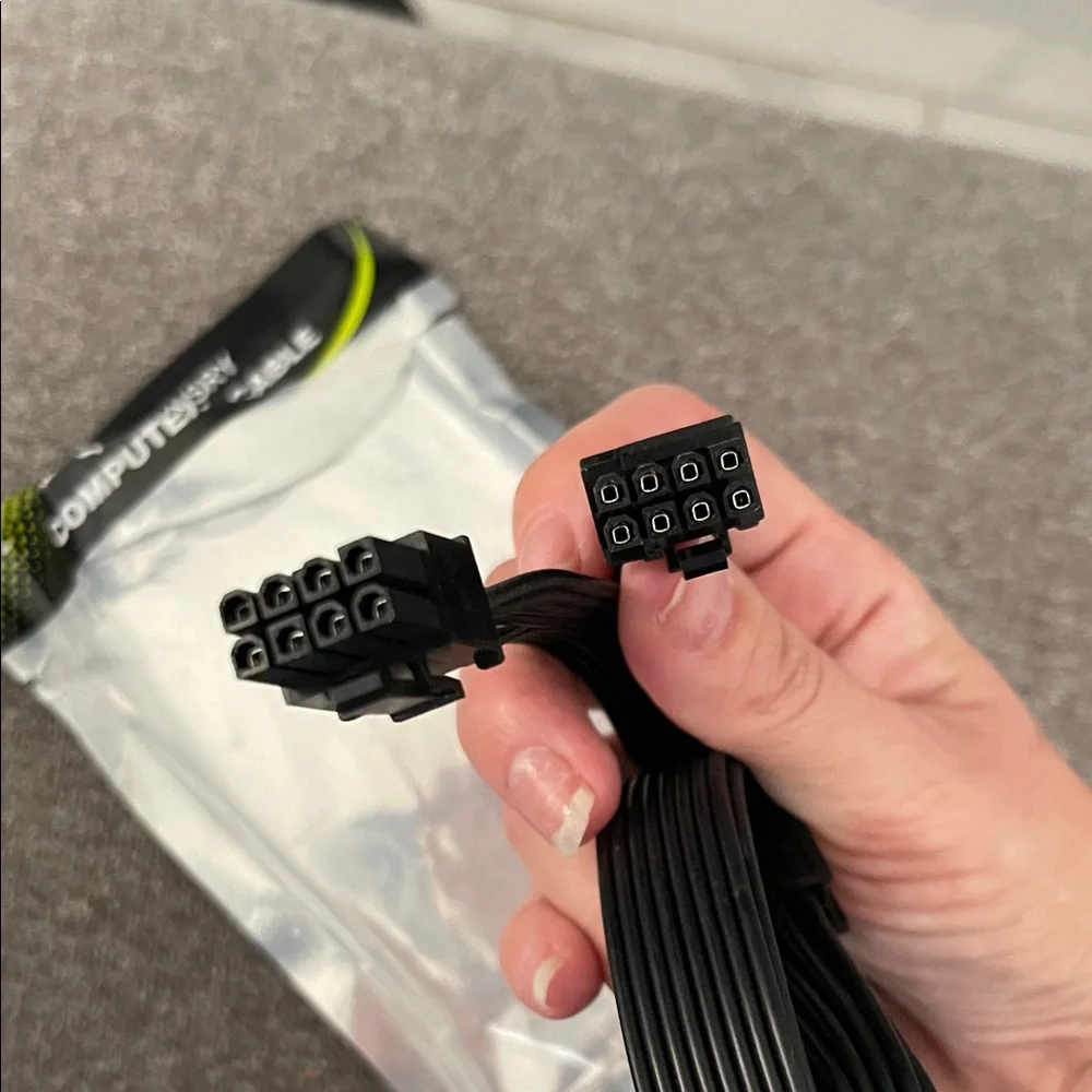 Able Black Computer Cable